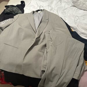 Light Gray Suit Jacket and Pants